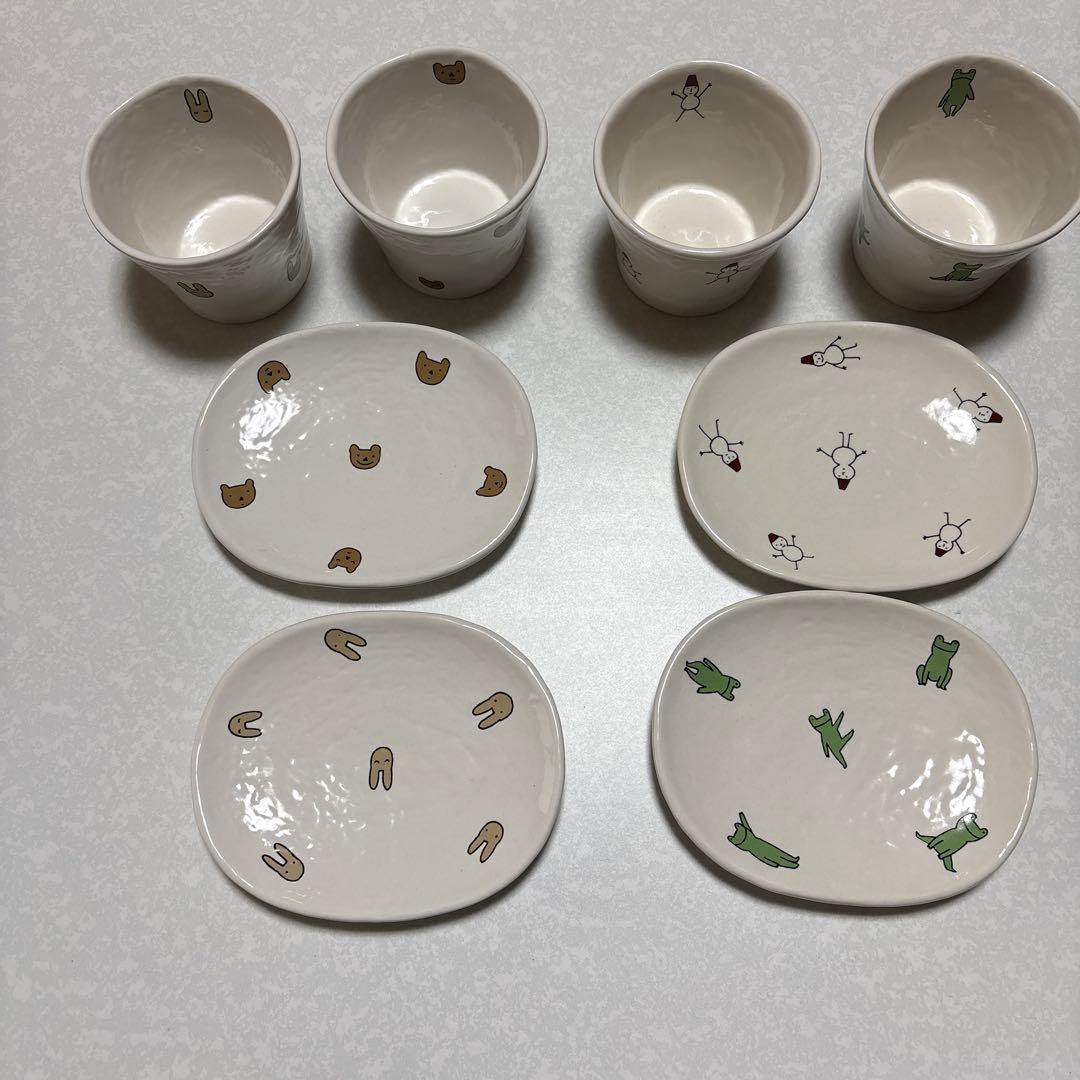 ら・むりーずのうさぎ屋 千趣会 マタノアツコ 食器セット4種 - メルカリ