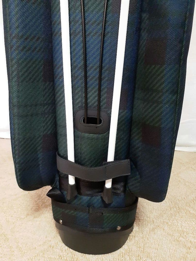 PEARLY GATES /スタンド式 キャディバッグ ブラックウォッチ 未使用