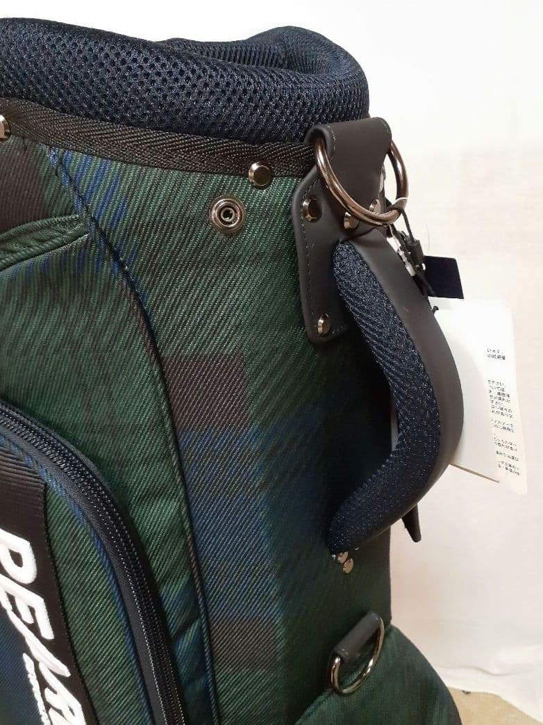 PEARLY GATES /スタンド式 キャディバッグ ブラックウォッチ 未使用