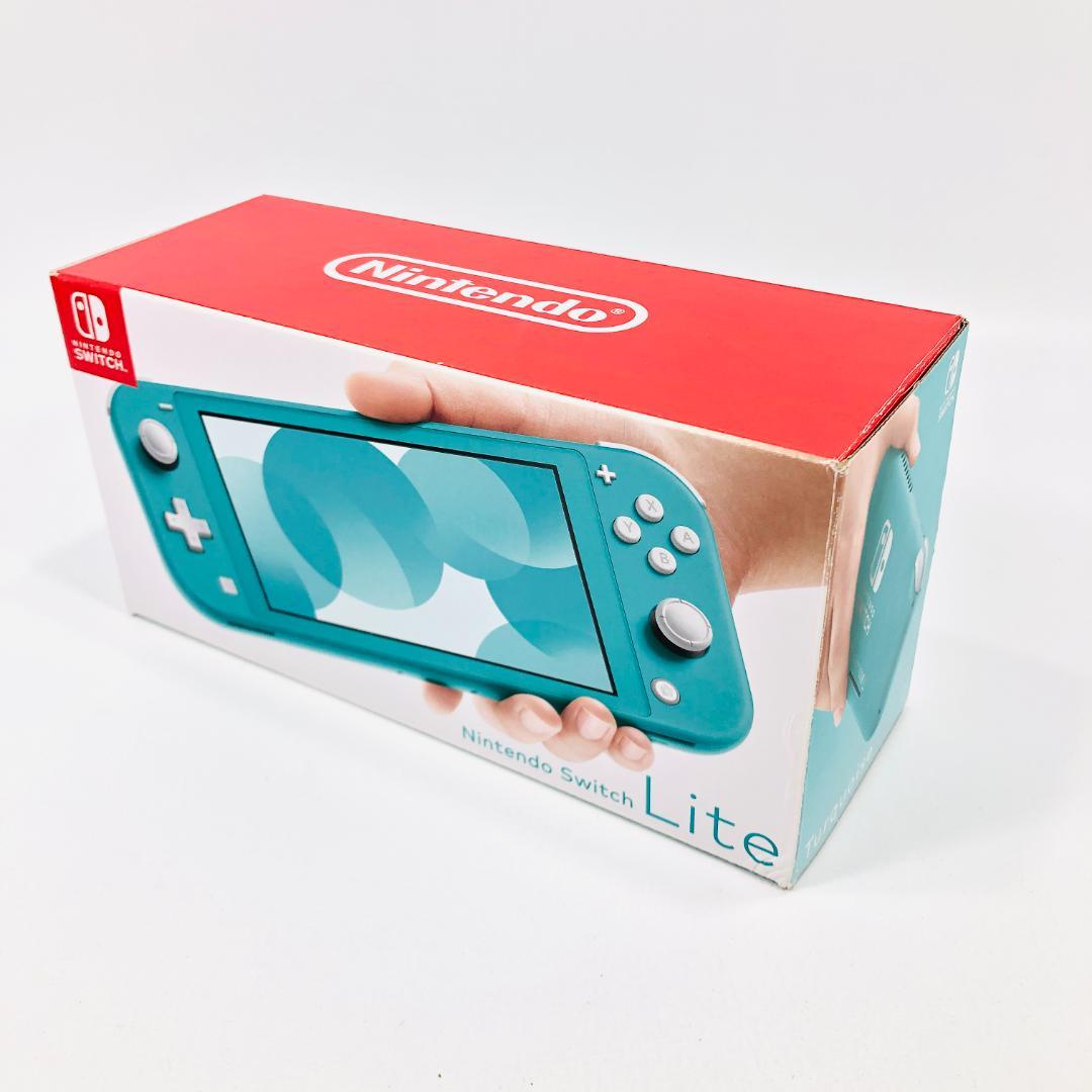 【美品/完備品】動作OK 任天堂 Switch Lite ターコイズ 09-19