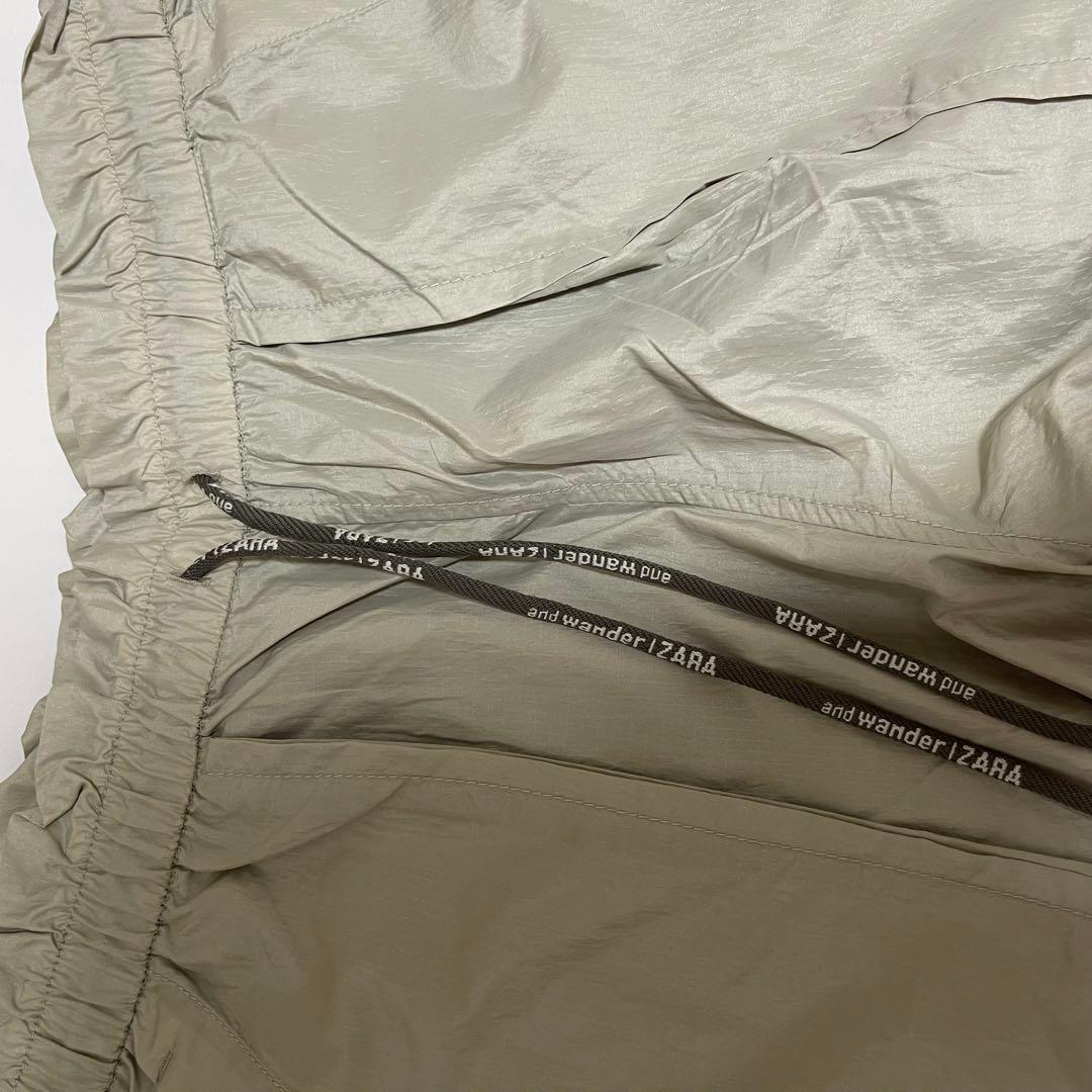 【最終値下げ】and wander | ZARA ワイドパンツ