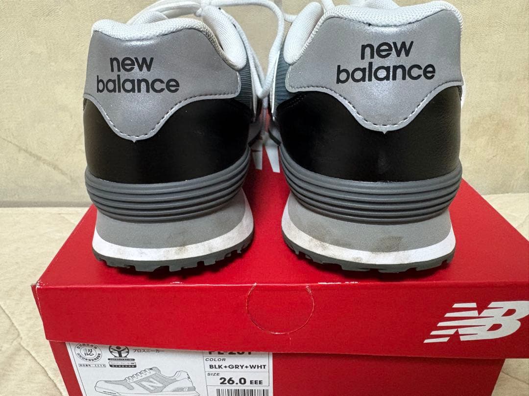 New Balance 安全靴 26.0cm ブラック・グレー・ホワイト