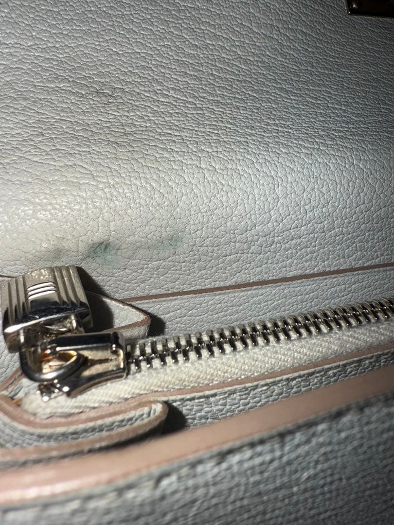 エルメス　ケリーウォレット　グレー系