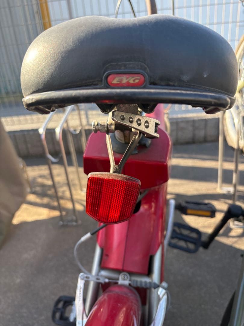 mini ebike 赤 鍵付き