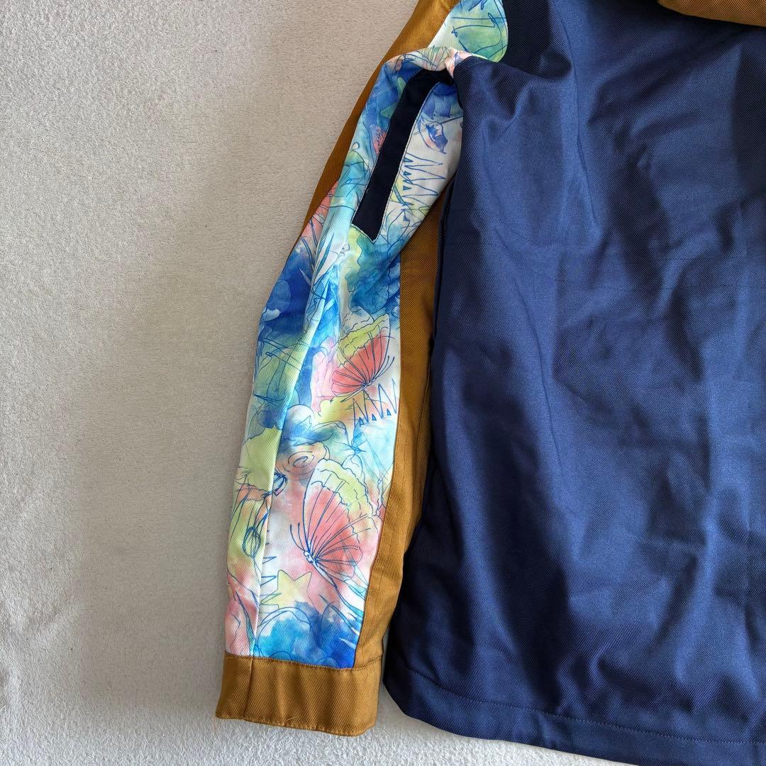 美品　ScoLarスキー・スノーボードウェア　ネイビー×ブラウン