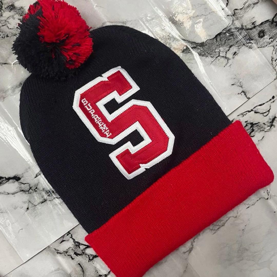 【激レア】supreme S logo beanie