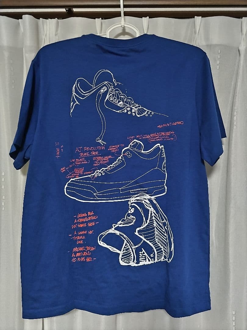 NIKE JORDAN レア エア メンズ Tシャツ（IB7526-458)
