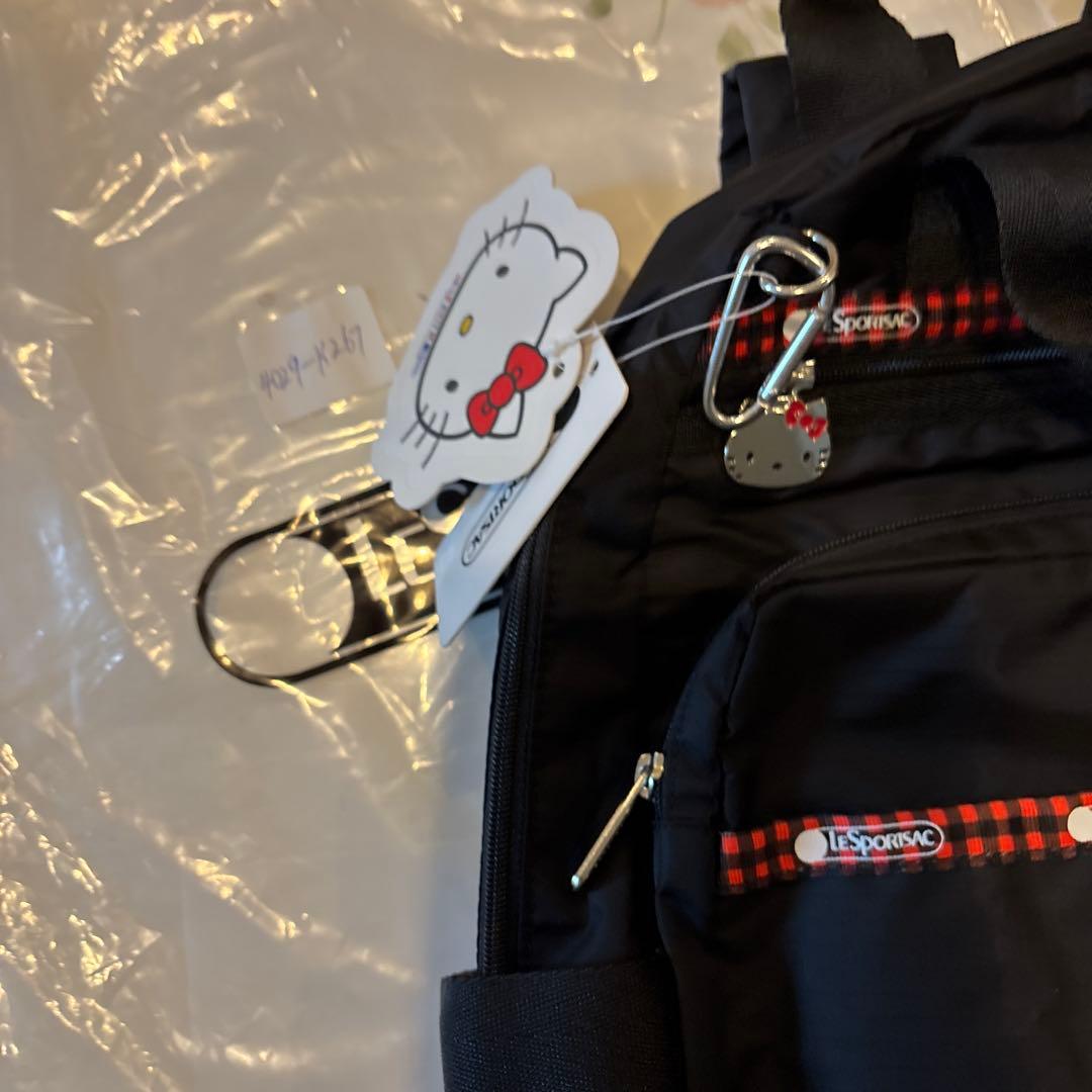 LeSportsac ハローキティ リュック Mサイズ ブラック