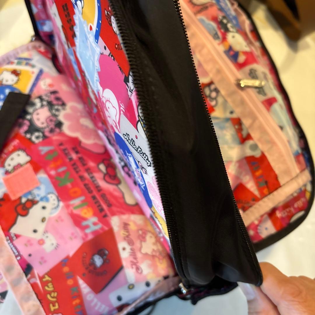 LeSportsac ハローキティ リュック Mサイズ ブラック