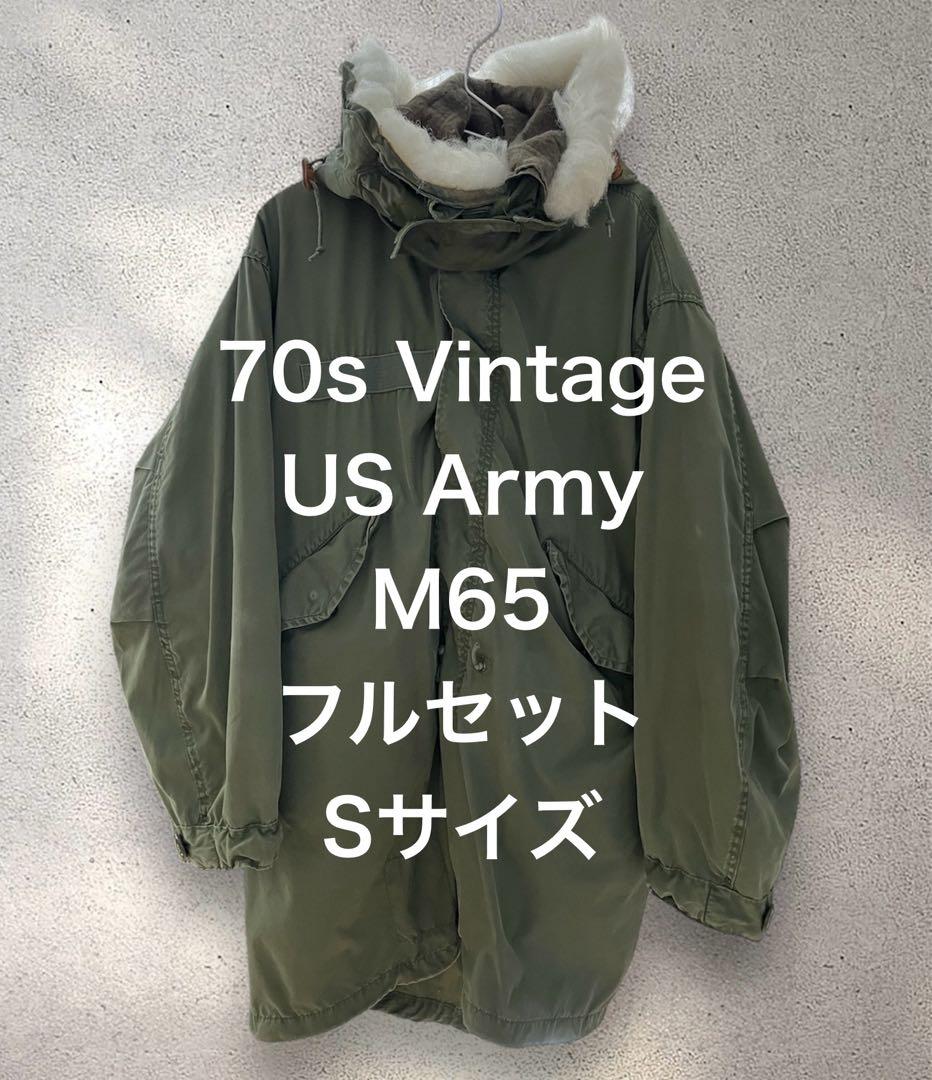 70s Vintage US Army M65 モッズコート Small