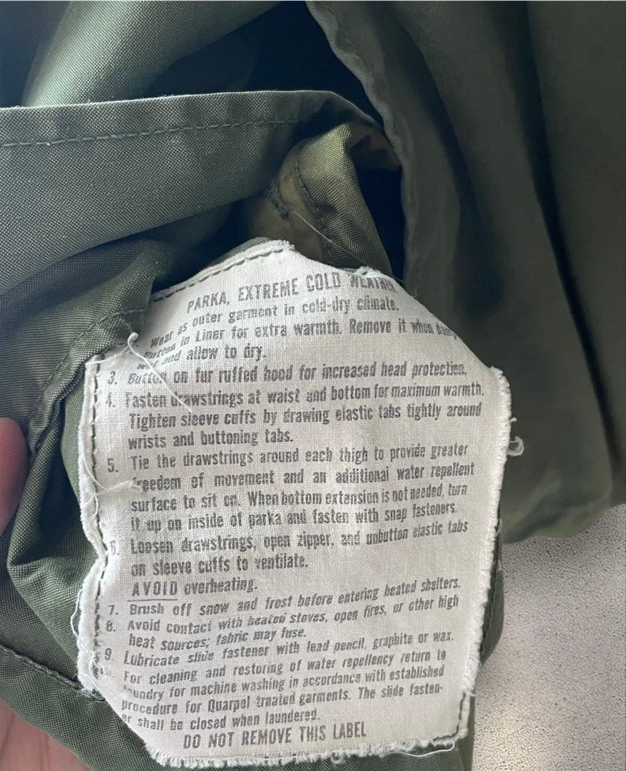 70s Vintage US Army M65 モッズコート Small