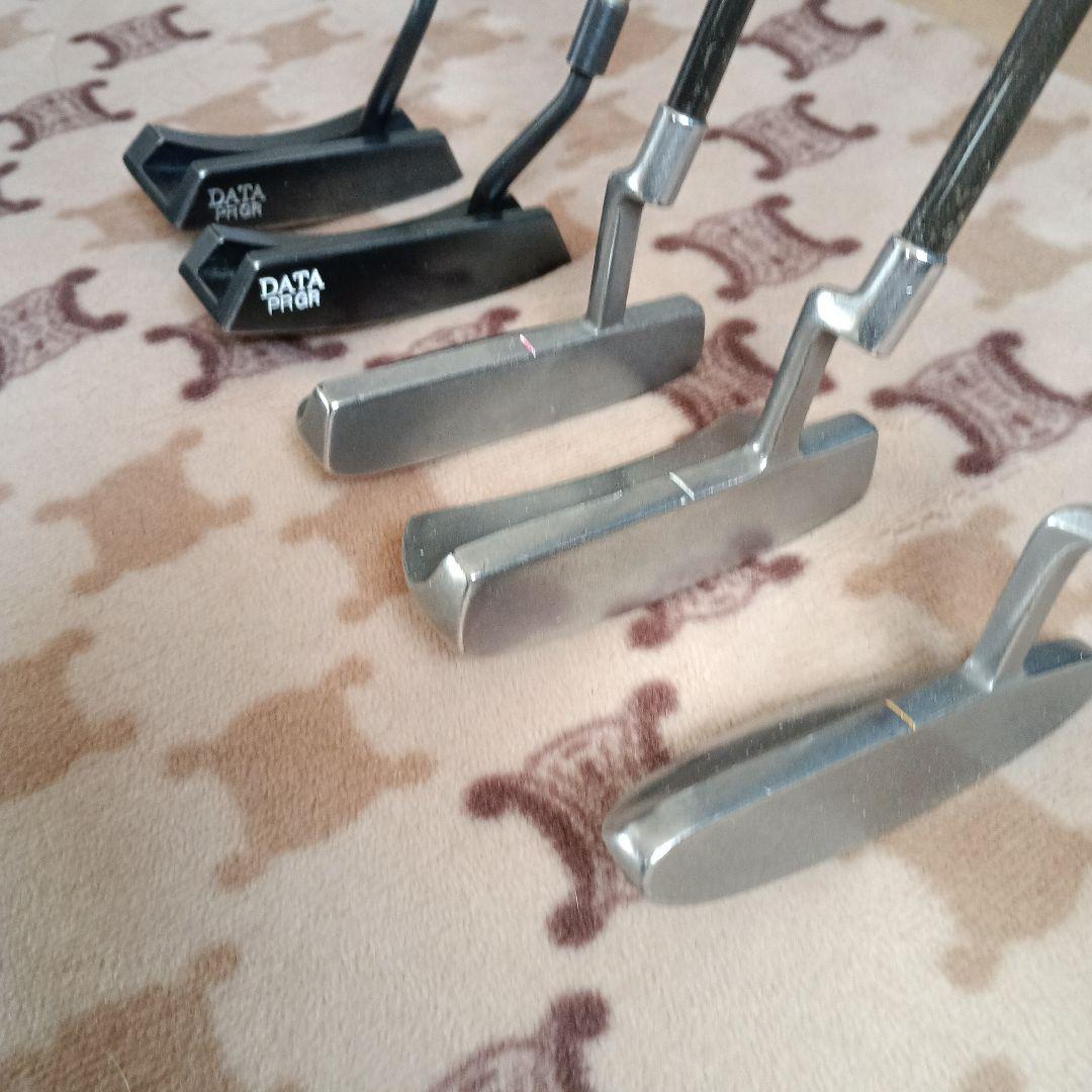 名器レガシーなプロギアパター 5本セット トップスピン3本、DATA2本