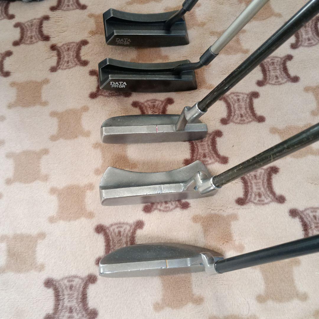 名器レガシーなプロギアパター 5本セット トップスピン3本、DATA2本