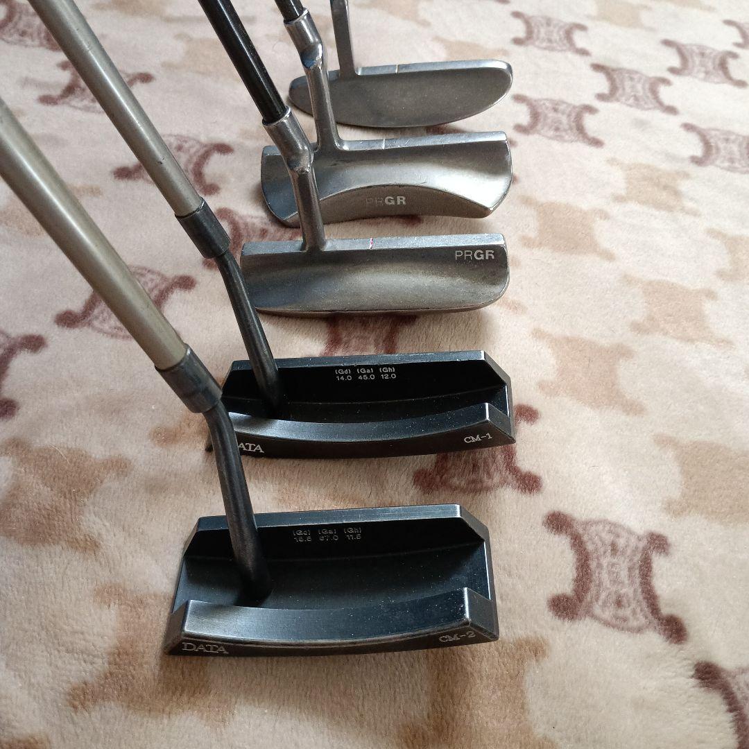 名器レガシーなプロギアパター 5本セット トップスピン3本、DATA2本