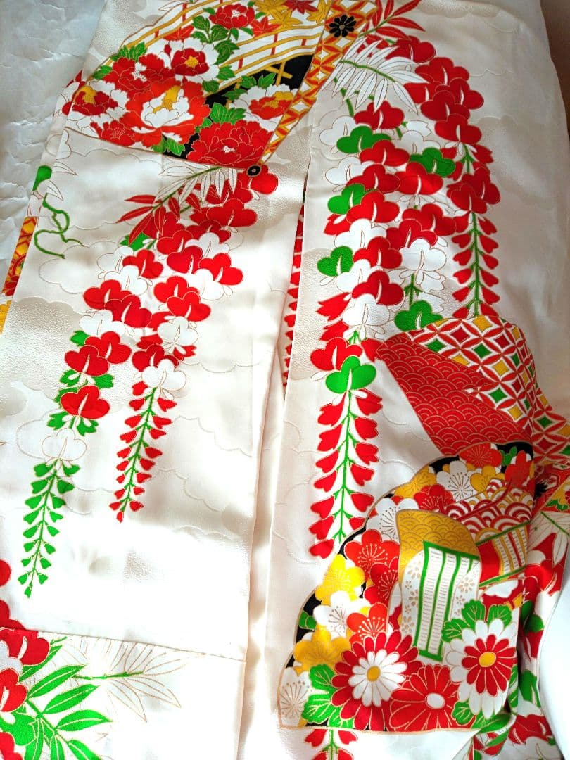 【ひらめ】着物、つくり帯、しごき3点