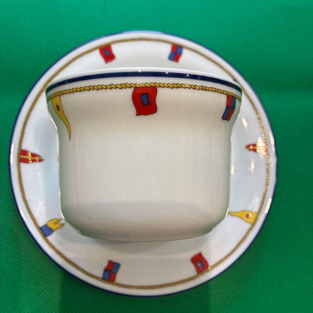 リチャードジノリ クリッパー ティカップ&ソーサー イタリア製 希少