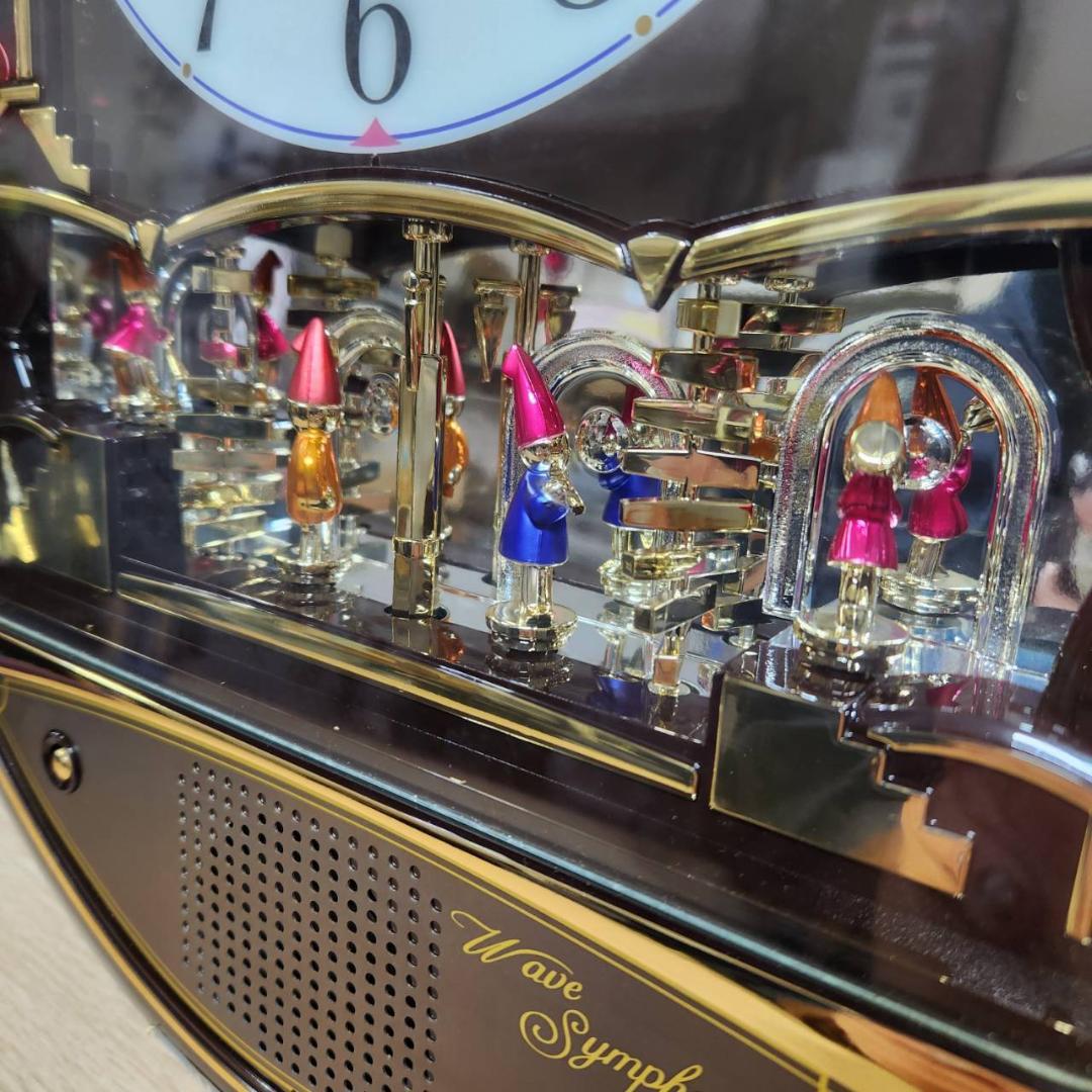 ☆SEIKO からくり時計 電波時計 ウェーブシンフォニー RE551B - メルカリ