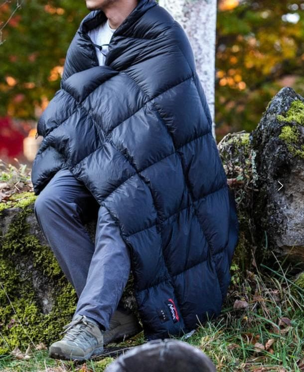 ナンガ nanga ekal 別注 ダウンブランケット 黒 ブラック 新品