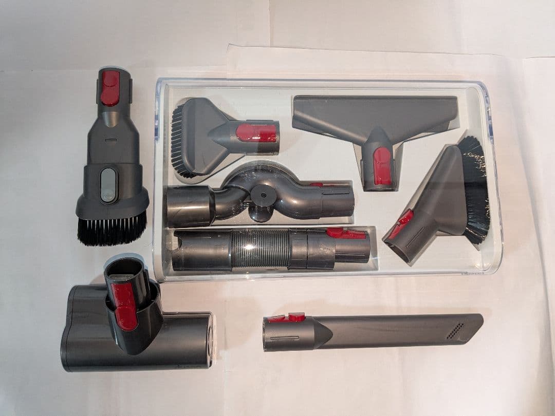 【45分稼働】ダイソンV10 コードレス掃除機 　純正スタンド付き　①