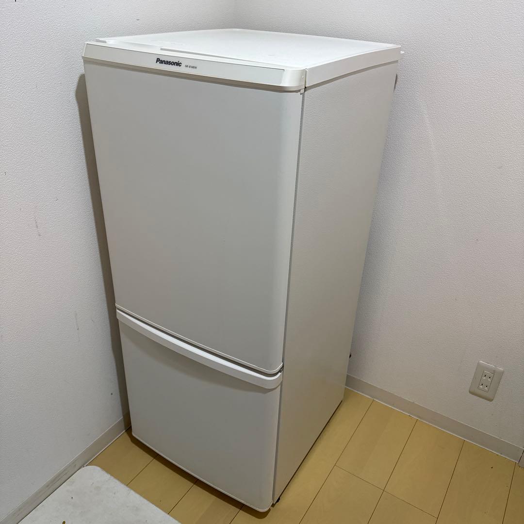 美品]超特価！Panasonic NR-B14BW 冷蔵庫 ホワイト 中古 - メルカリ