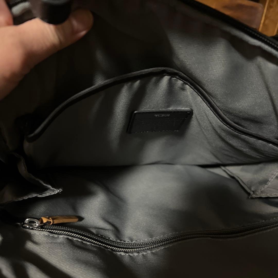 TUMI Voyageur エッセンシャル ブラック リュックバックパック保証証