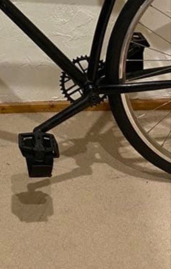 ボムトラック クロモリクランク ブローチャーズペダルbb fgfs ピストバイク