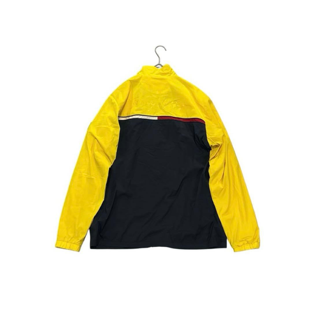 トミーヒルフィガーゴルフ　ナイロンジャケット　LL イエロー　ネイビー　メンズ