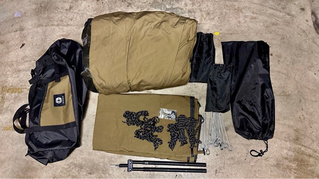 ZUKK ピケTC+エクステンションタープ+フタマタノサソイ 中古品 - メルカリ