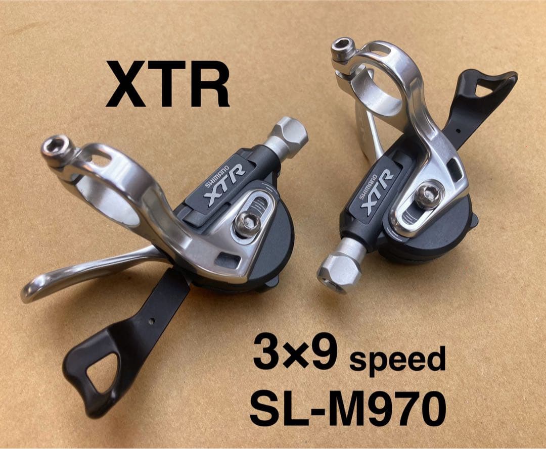 XTR 3×9速 シフトレバー / SL-M970 / シマノ SHIMANO