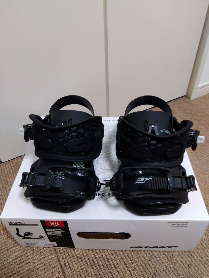 DRAKE SUPERSPORT ビンディング M/L ブラック