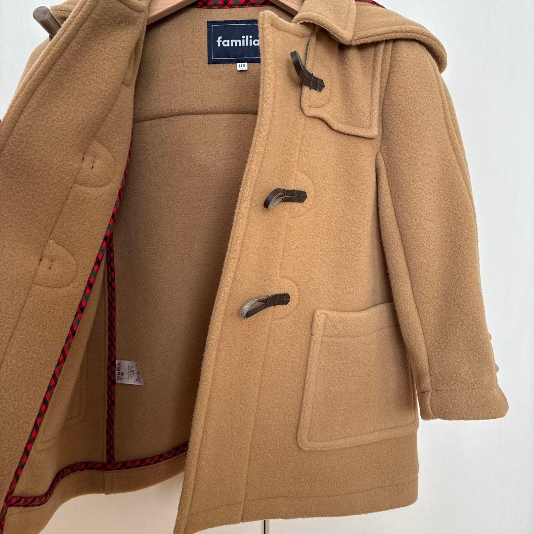 ファミリア　ダッフルコート　110