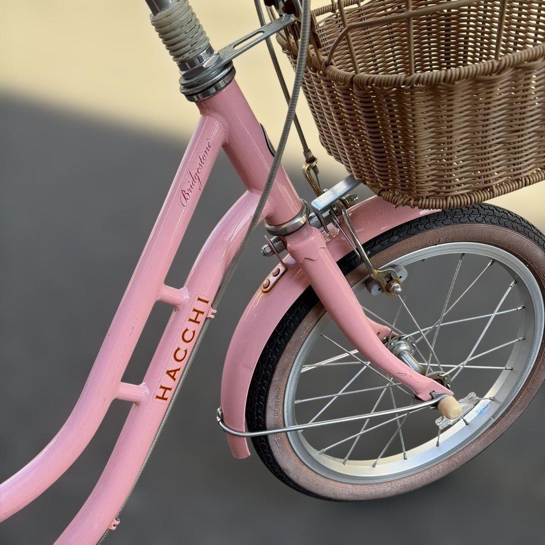 子供用自転車♡【16インチ】ピンク 前カゴ付き