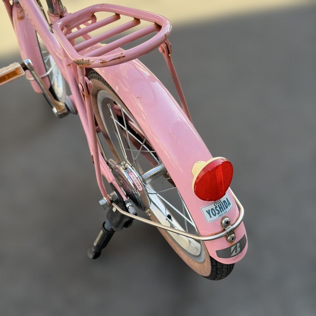 子供用自転車♡【16インチ】ピンク 前カゴ付き