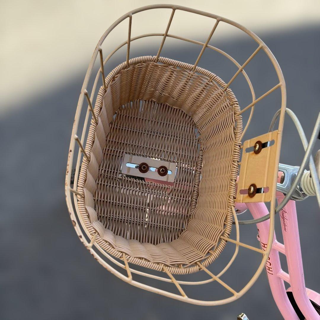 子供用自転車♡【16インチ】ピンク 前カゴ付き