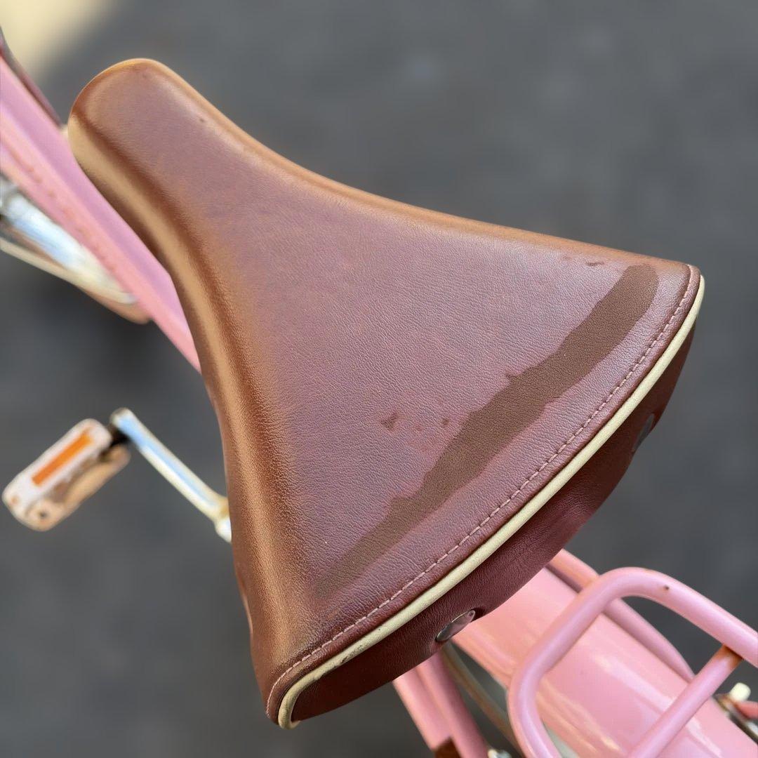 子供用自転車♡【16インチ】ピンク 前カゴ付き