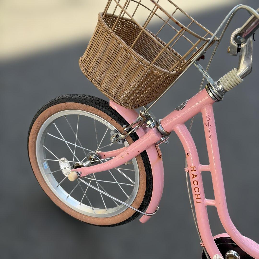 子供用自転車♡【16インチ】ピンク 前カゴ付き