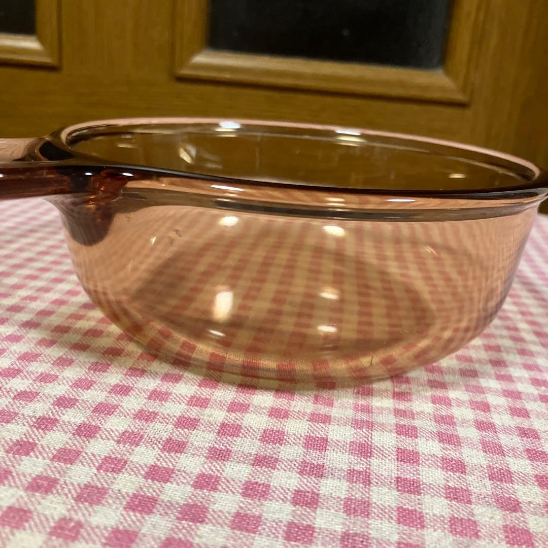 VISION ビジョン 超耐熱ガラス 小鍋4枚セット グラタン皿 片手鍋