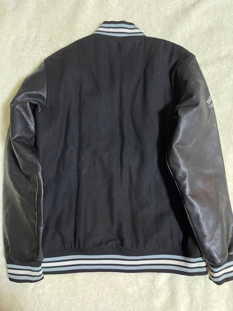 NFL公式 RAIDERS レイダース スタジャン L 黒