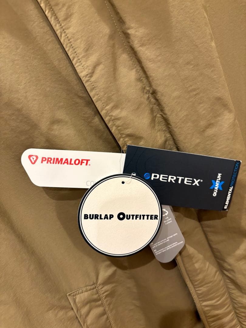 【新品】BURLAP OUTFITTER COLD WEATHER COAT。