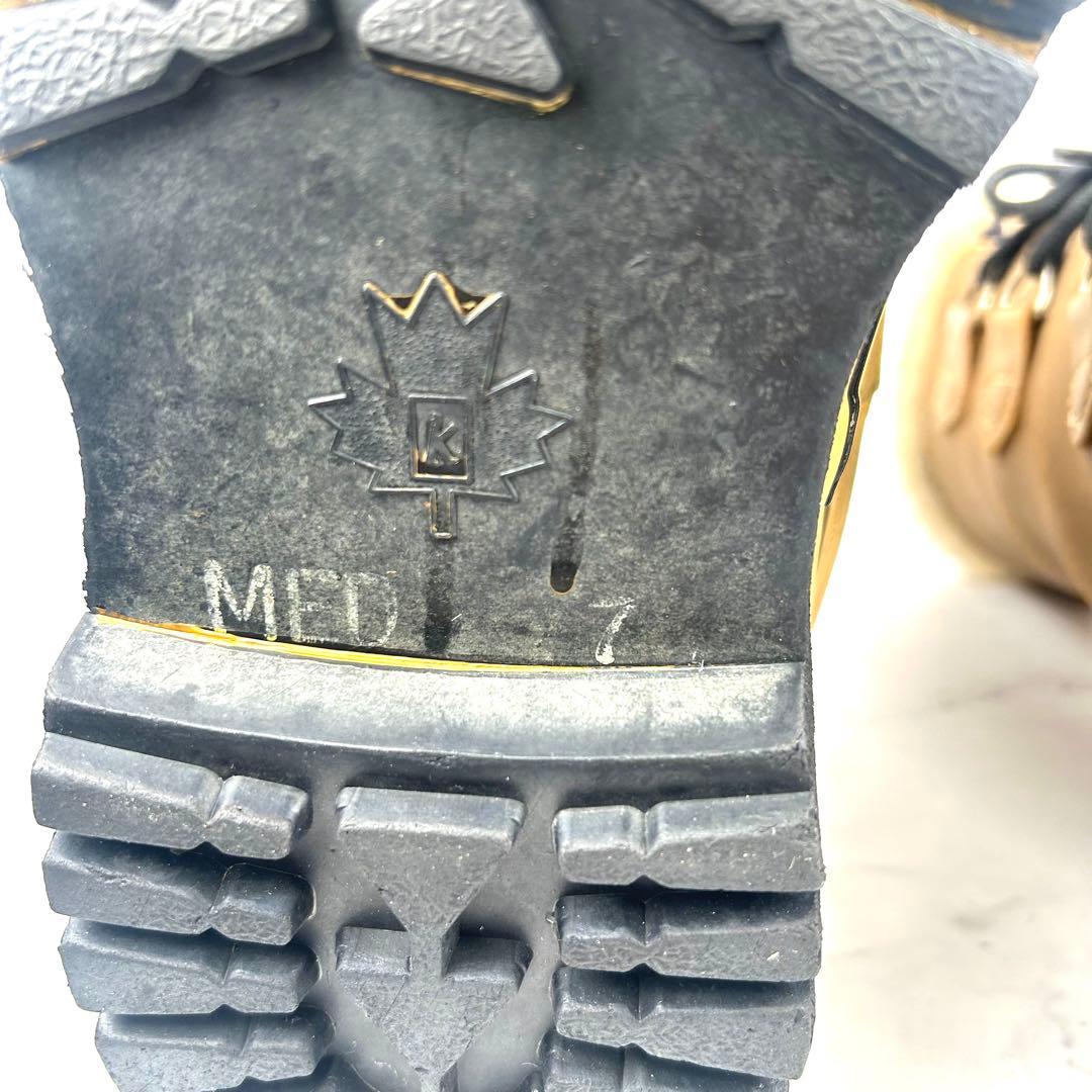 希少 SOREL カリブー made in  25cm ベージュ