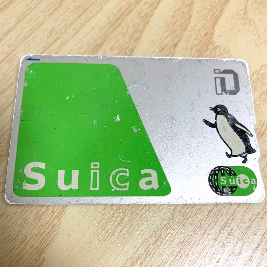 貴重】初期デザインのSuica 無記名 使用可能 - メルカリ