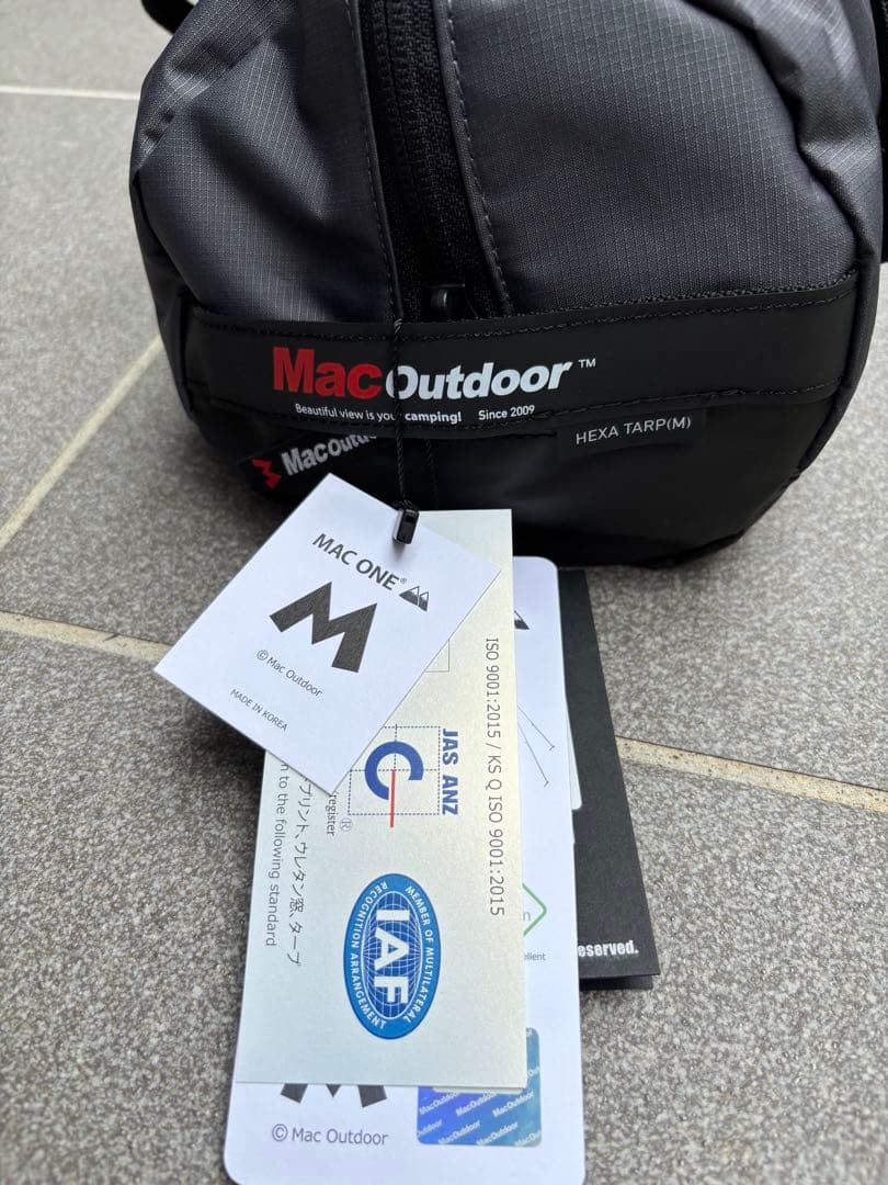 Mac Outdoor HEXA TARP Mサイズ
