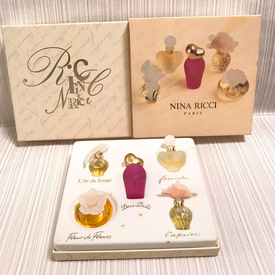 NINA RICCI 香水セット ミニボトル 5種類 - メルカリ