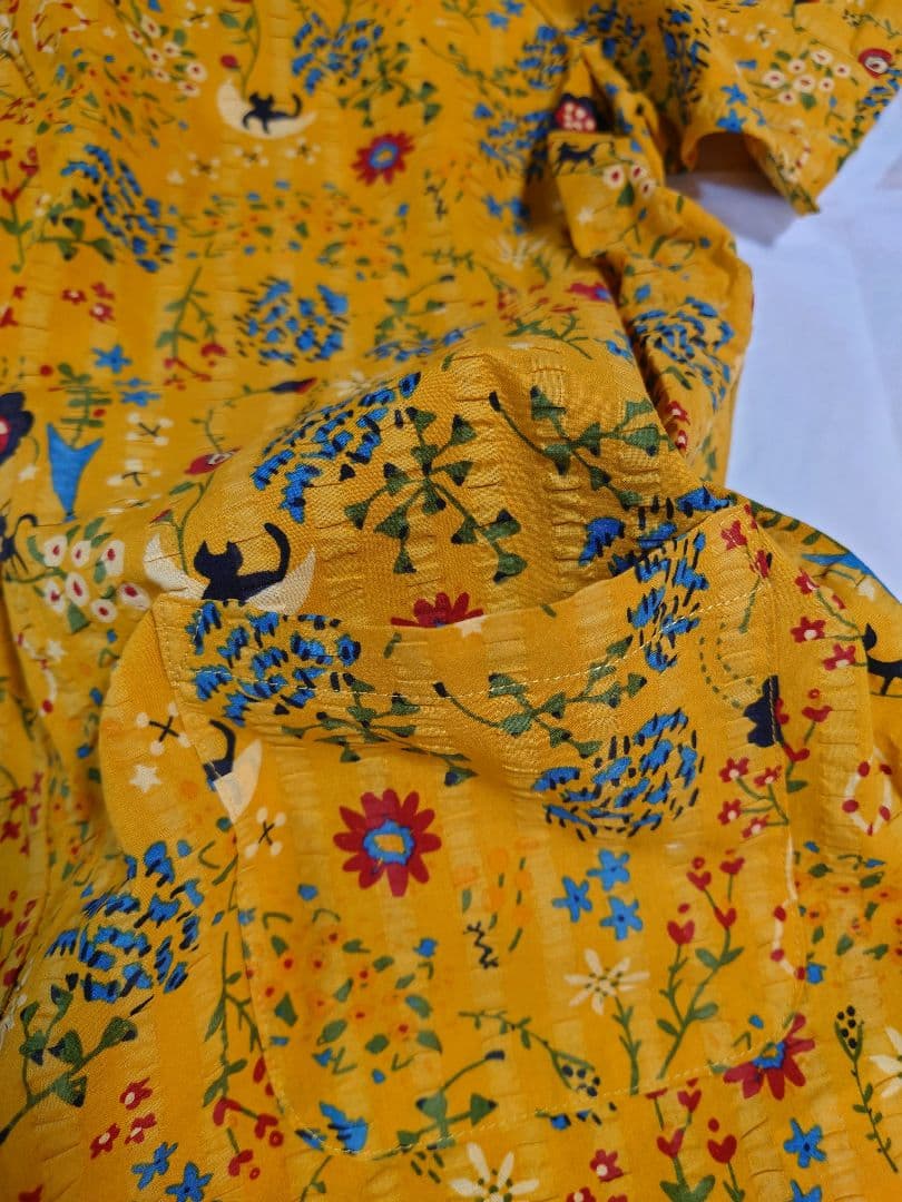 新品タグ付き ワコール パジャマ ワンピ ルームウェア 子猫 3L