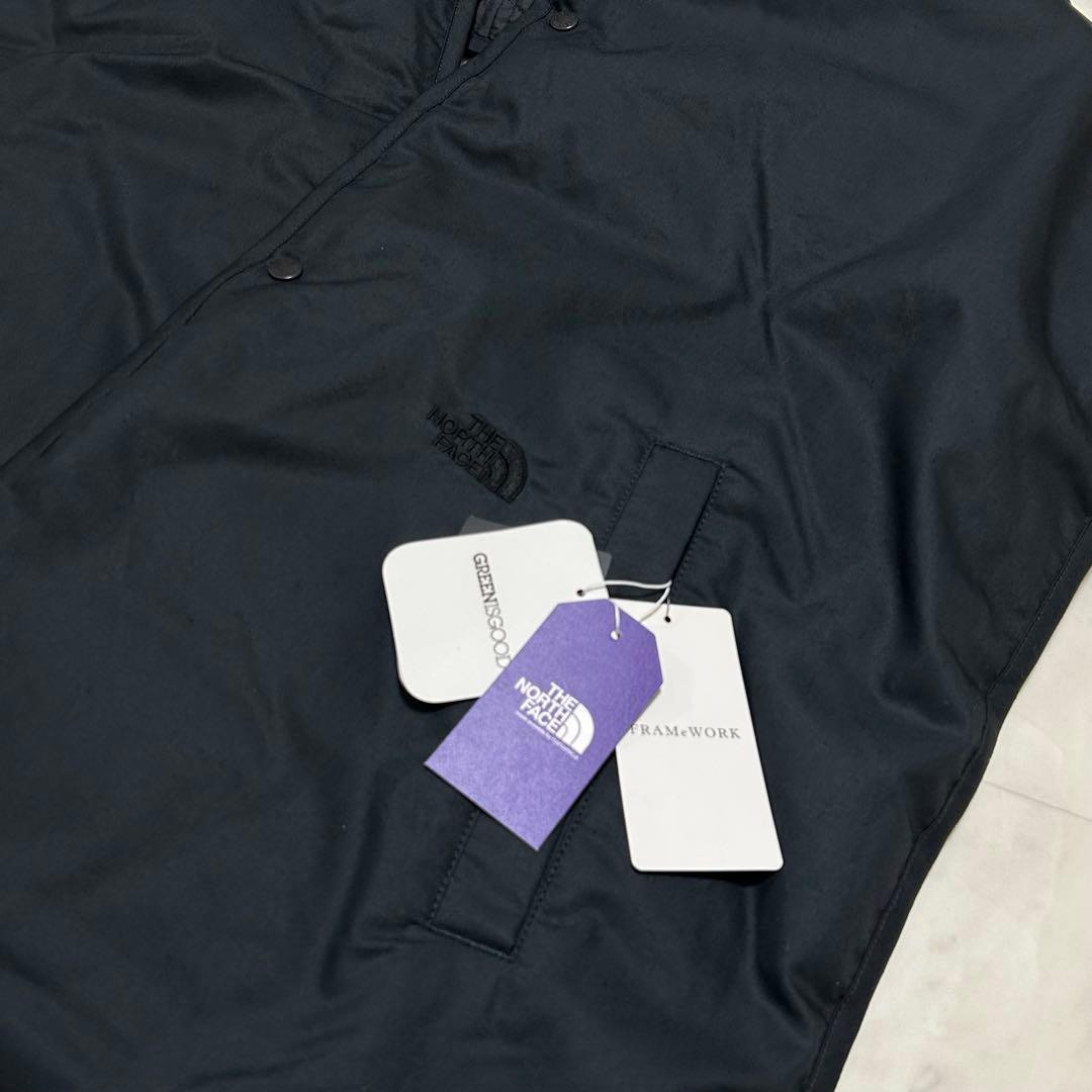 新品未使用✨ザ ノースフェイス パープルレーベル ケープダウン ブラック