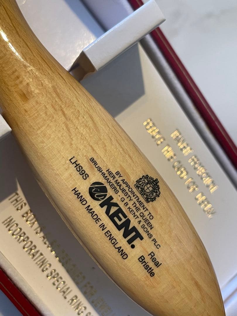 【値下げ】英国製 G.B.KENT (ジービー ケント) 英国王室御用達　ブラシ