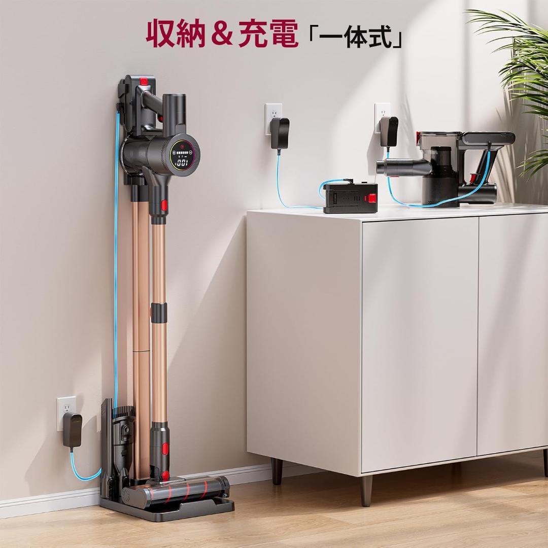 掃除機 コードレス【2026先行販売！業界初独立モーター自走式！AI吸引】