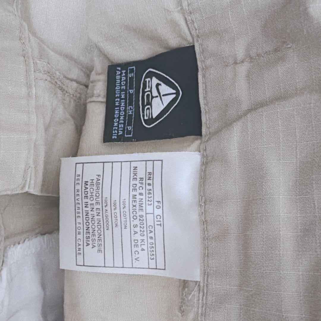 NIKE ACG 90s-00s コットン カーゴパンツ サイズS