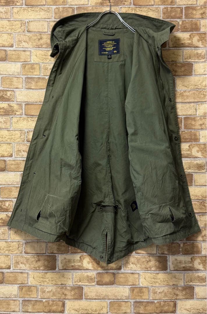 アルファインダストリーズ モッズコート ミリタリージャケット