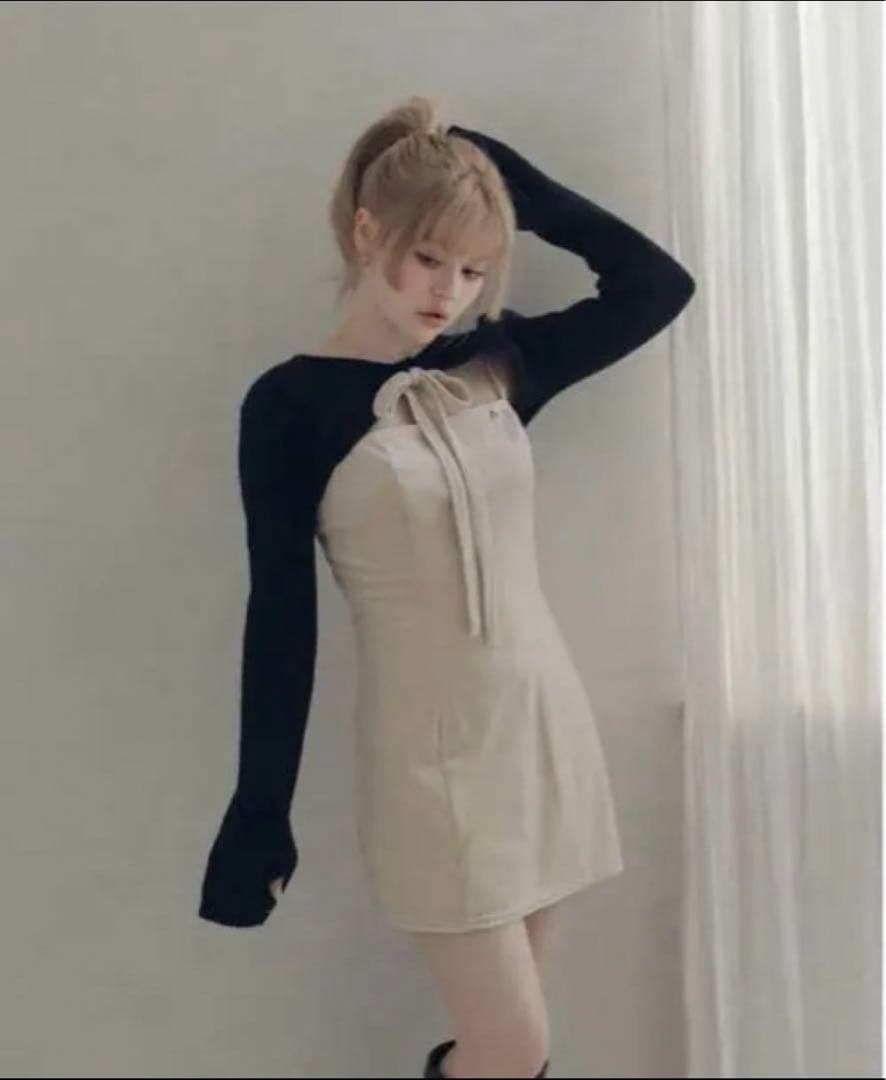 ANDMARY Anita ribbon mini dress P112289900 ベストセラー 商品